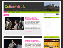 Tablet Screenshot of culturespotla.com